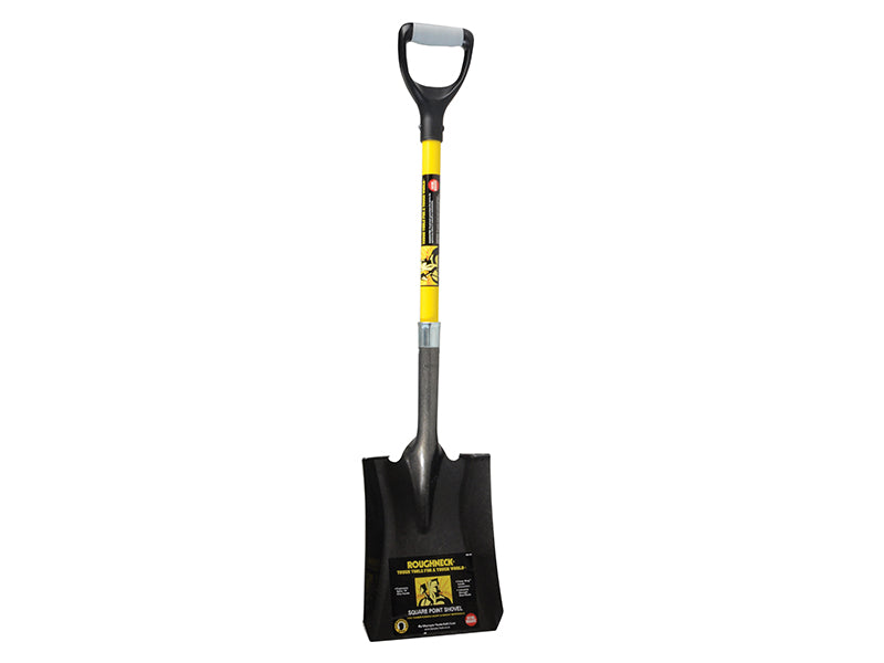 Roughneck Square Shovel 36in D Handle