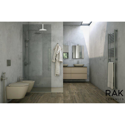 RAK Ceramics Feeling 365mm Wall Hung Pan - Matt Cappuccino