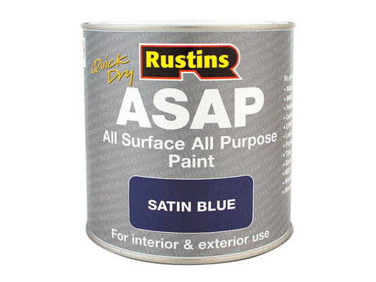 Rustins ASAP Paint Blue 250ml