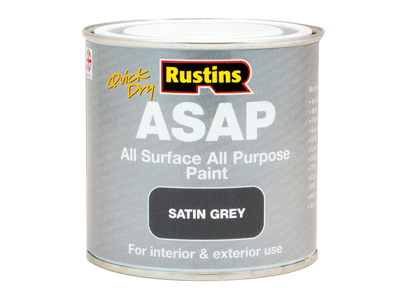 Rustins ASAP Paint Grey 1 Litre