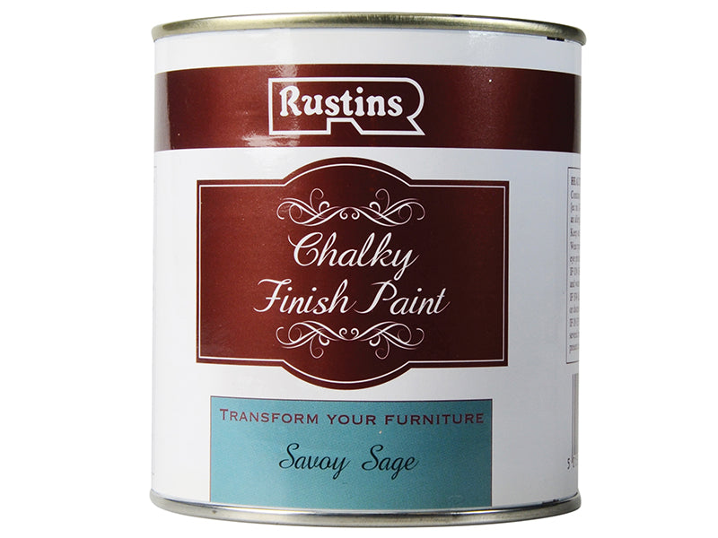 Rustins Chalky Finish Paint Savoy Sage 500ml