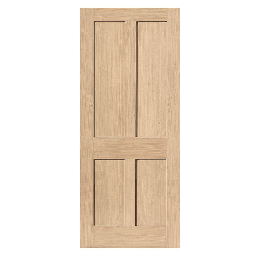 Image for JB Kind Oak Rushmore Internal Fire Door Unfinished