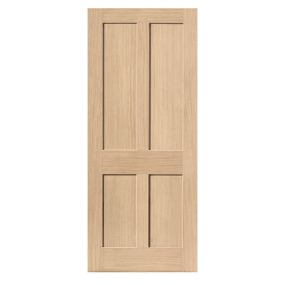 Image for JB Kind Oak Rushmore Internal Fire Door Unfinished