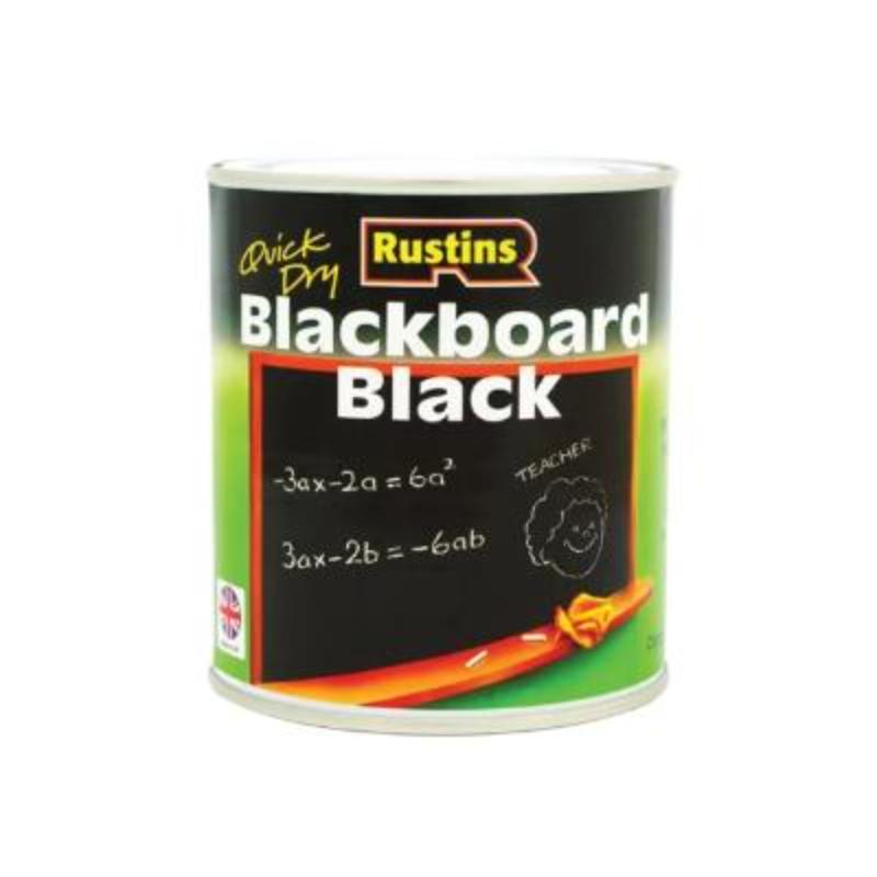 Rustins Quick Dry Blackboard Paint - Matt Black  x 100ml