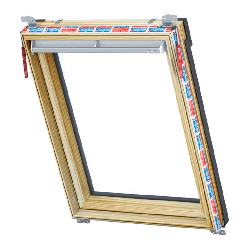 Keylite Pine Centre Pivot Roof Window Hi-Therm - All Sizes