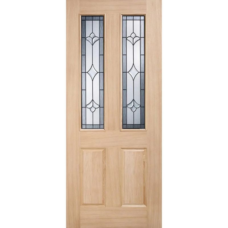 LPD Warmer Door Salisbury Oak Exterior Door 78in x 33in x 44mm (1981 x 838mm)