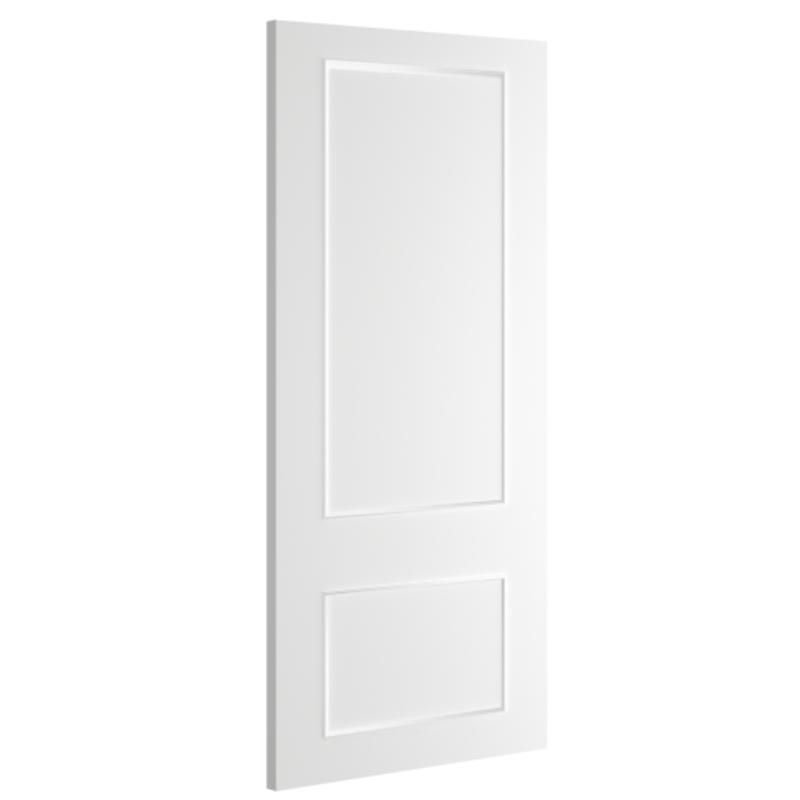 Deanta Sandringham White Primed Internal Fire Door FD30 - All Sizes