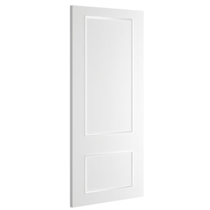 Deanta Sandringham White Primed Internal Fire Door FD30 - All Sizes