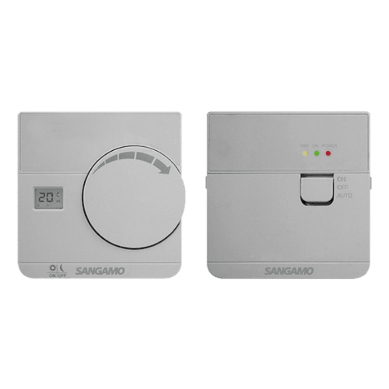 Sangamo Choice Plus Digital Wireless Room Thermostat - All Colours