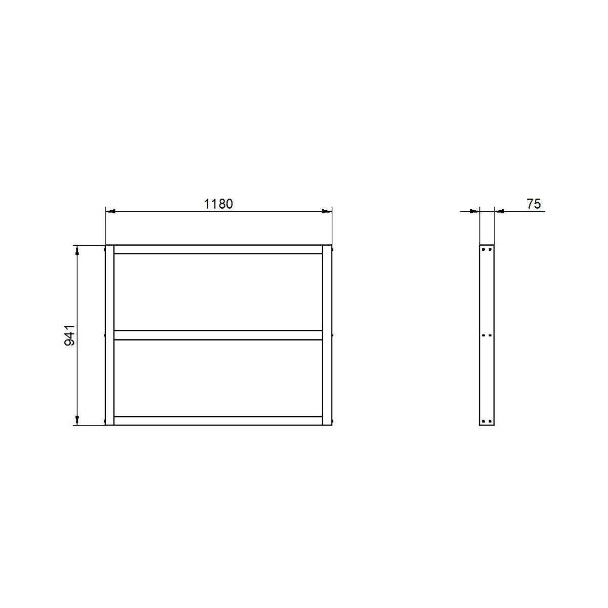 Forest Shed Base for Overlap Sheds (HD) - 4 x 3ft