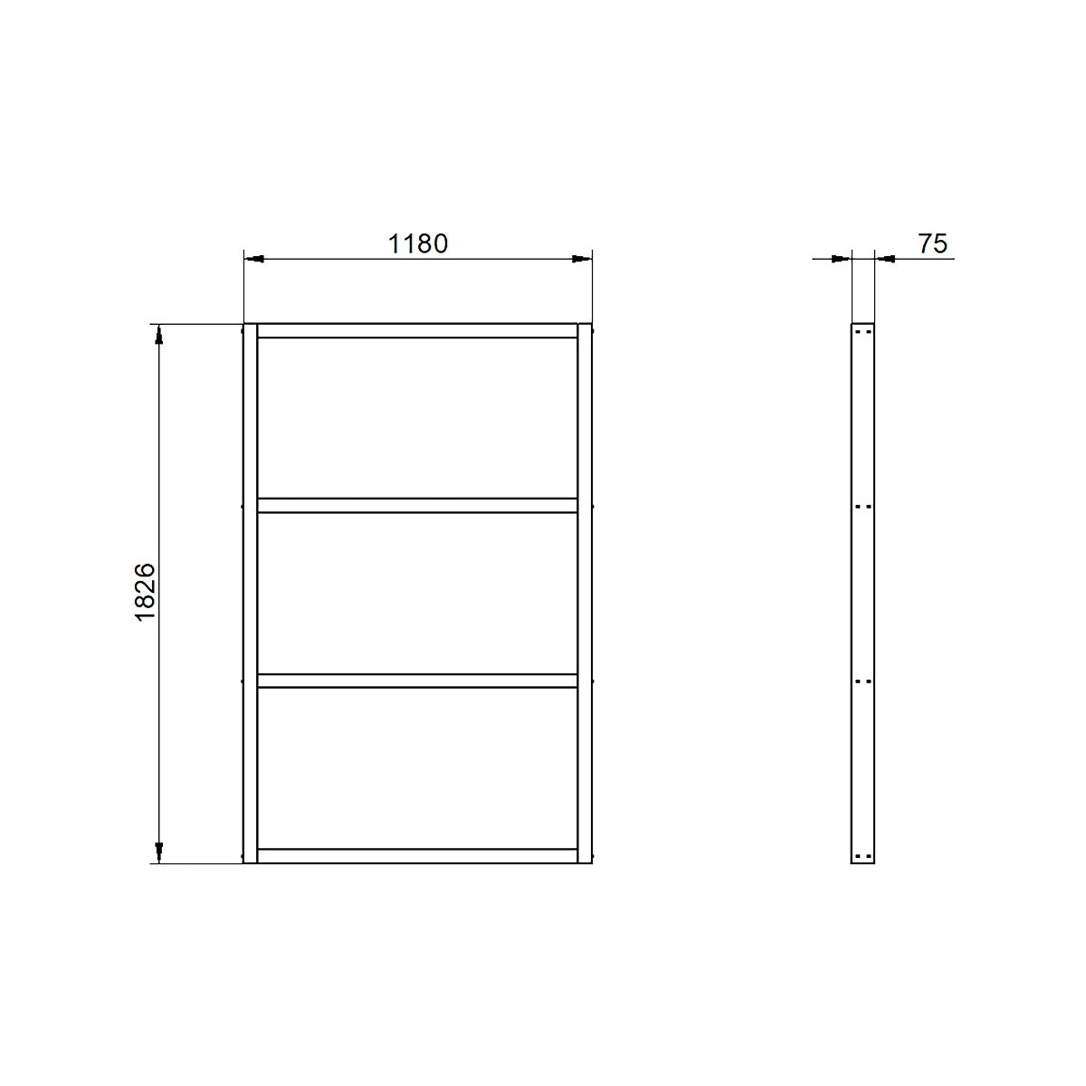 Forest Shed Base for Overlap Sheds - 6 x 4ft