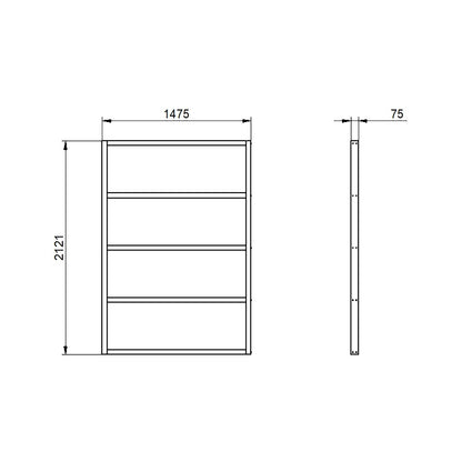 Forest Shed Base for Overlap Sheds - 7 x 5ft