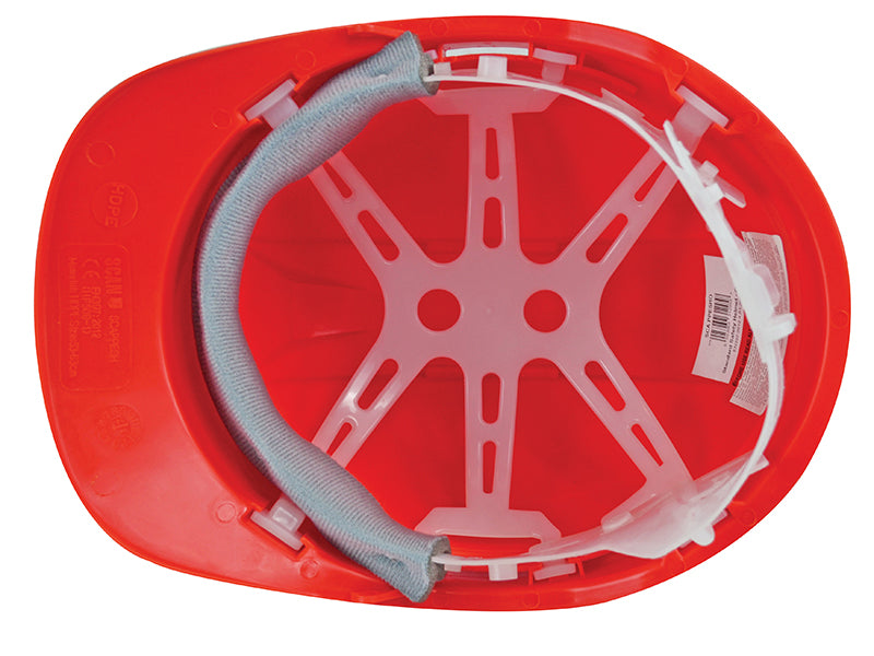 Scan Safety Helmet Red