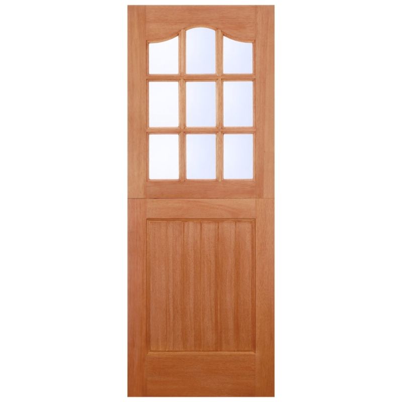 Image for LPD M&T Hardwood Stable 9 Light Clear Glass Dg - 78In x 30In x 44mm (1981 x 762mm)