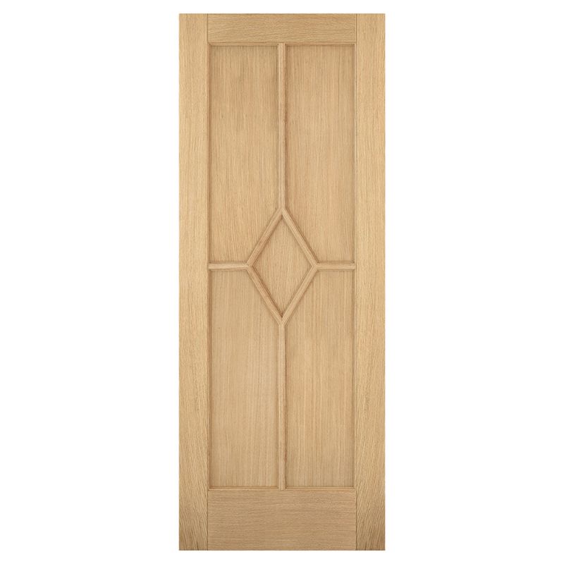 LPD Reims Oak 5P Pre-Finished Internal Door - 78in x 33in x 35mm (1981 x 838mm)
