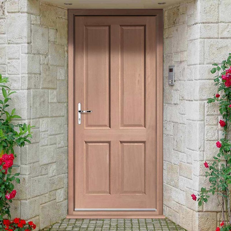 Image for LPD M&T Colonial 4 Panel Hardwood External Door - 82In x 34In x 44mm (2083 x 864mm)