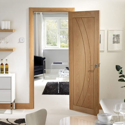 Image for XL Joinery Salerno Internal Oak Fire Door 1981 x 762 x 44mm (30")