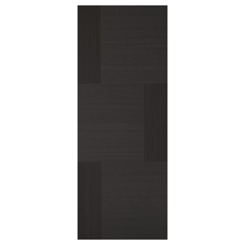 LPD Seis Charcoal Black Pre-Finished Internal Door - 78in x 27in x 35mm (1981 x 686mm)
