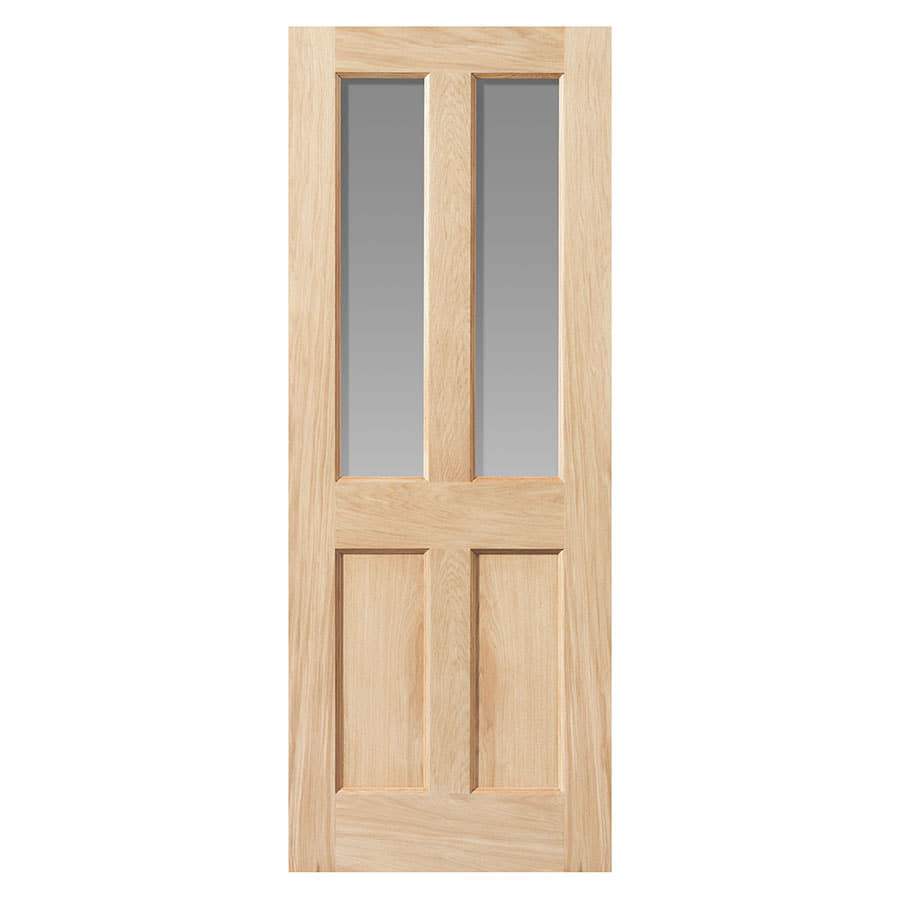 Image for JB Kind Oak Traditional Severn Internal Door Unfinished