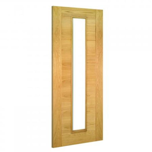 Image for Deanta Seville Unglazed Interior Oak Door - 2032 x 813 x 35 mm