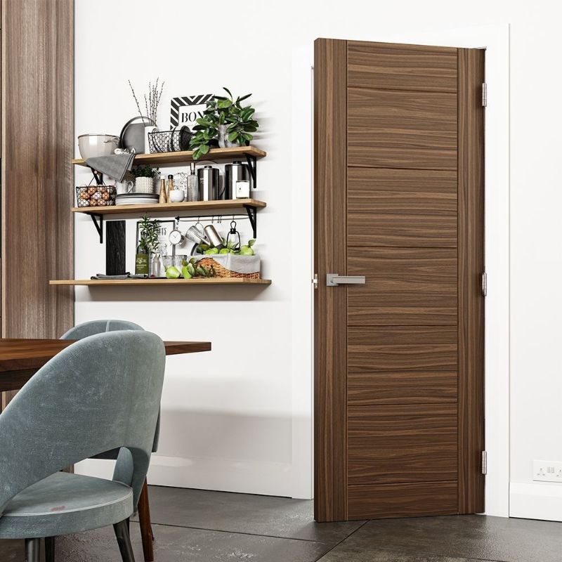 Image for Deanta Seville Interior Walnut Door 1981 x 533 x 35mm