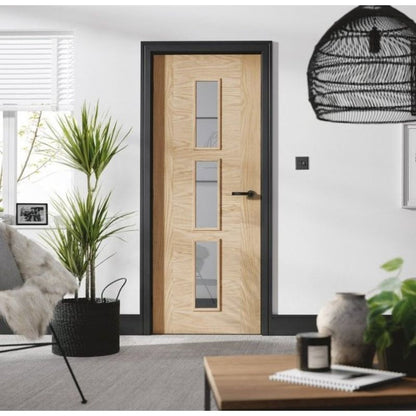 LPD Sofia Oak Glazed Internal Door