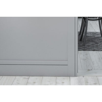 Deanta White Primed Skirting Board Shaker - 3600 x 147 x 16mm