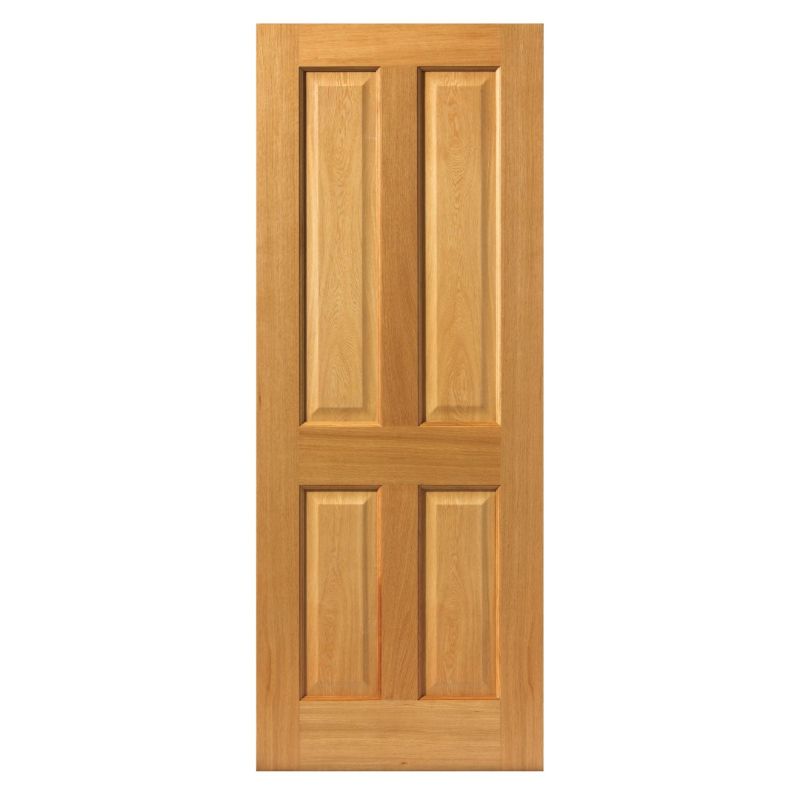 JB Kind Sherwood Oak Fully Finished Internal Door-1981 x 610 x 35mm