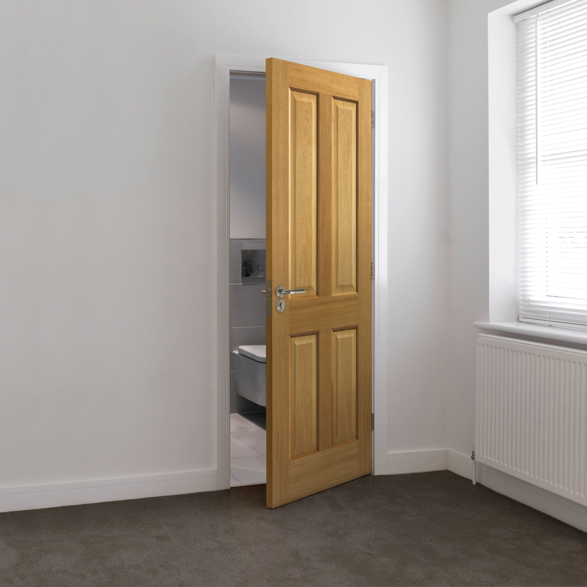 Image for JB Kind Sherwood Oak Fully Finished Internal Door