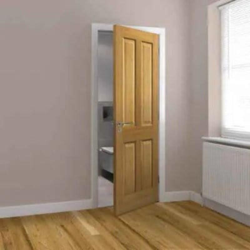 JB Kind Sherwood Oak Pre- Finished Internal Fire Door FD30 - 1981mm x 610mm 