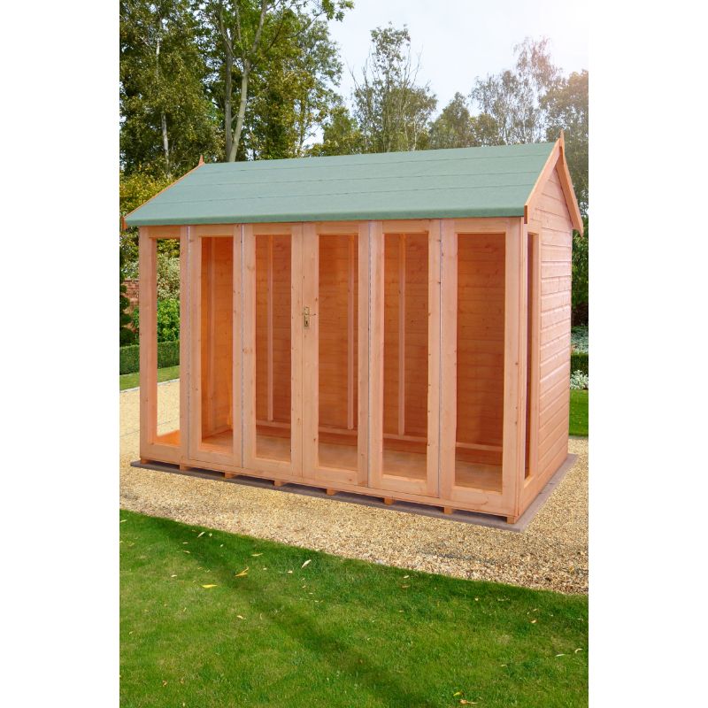 Shire Blenheim Summerhouse w/Bi-Fold Doors - All Sizes
