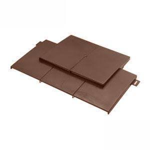 Klober Venduct Clay Plain Tile Vent - Brown