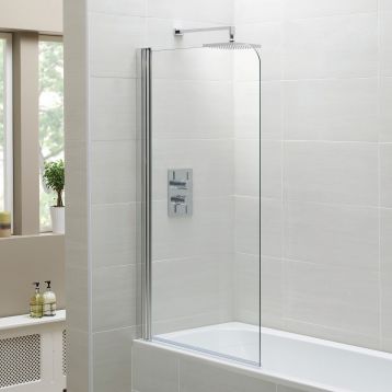 Image for April Single Bath Screen 1400 x 800mm