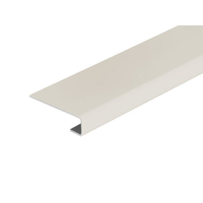 Cladco 3m Fibre Cement Single Board Connection Profile Trim - All Colours