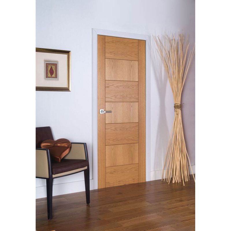 JB Kind Oak Sirocco Pre-Finished Internal Fire Door 1981 X 838 X 44mm