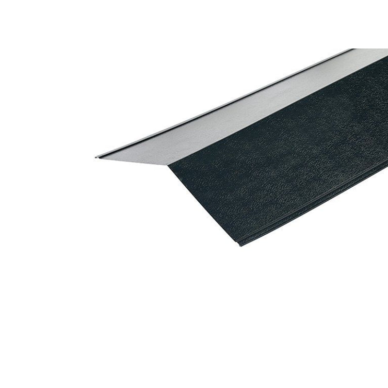 Cladco Metal Plastiol Coated Ridge Flashing 150mm x 150mm x 3m - All Sizes