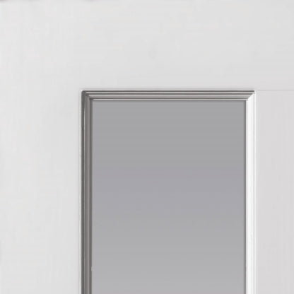 Image for JB Kind White Smooth Moulded Panel Canterbury 2 Light Internal Door