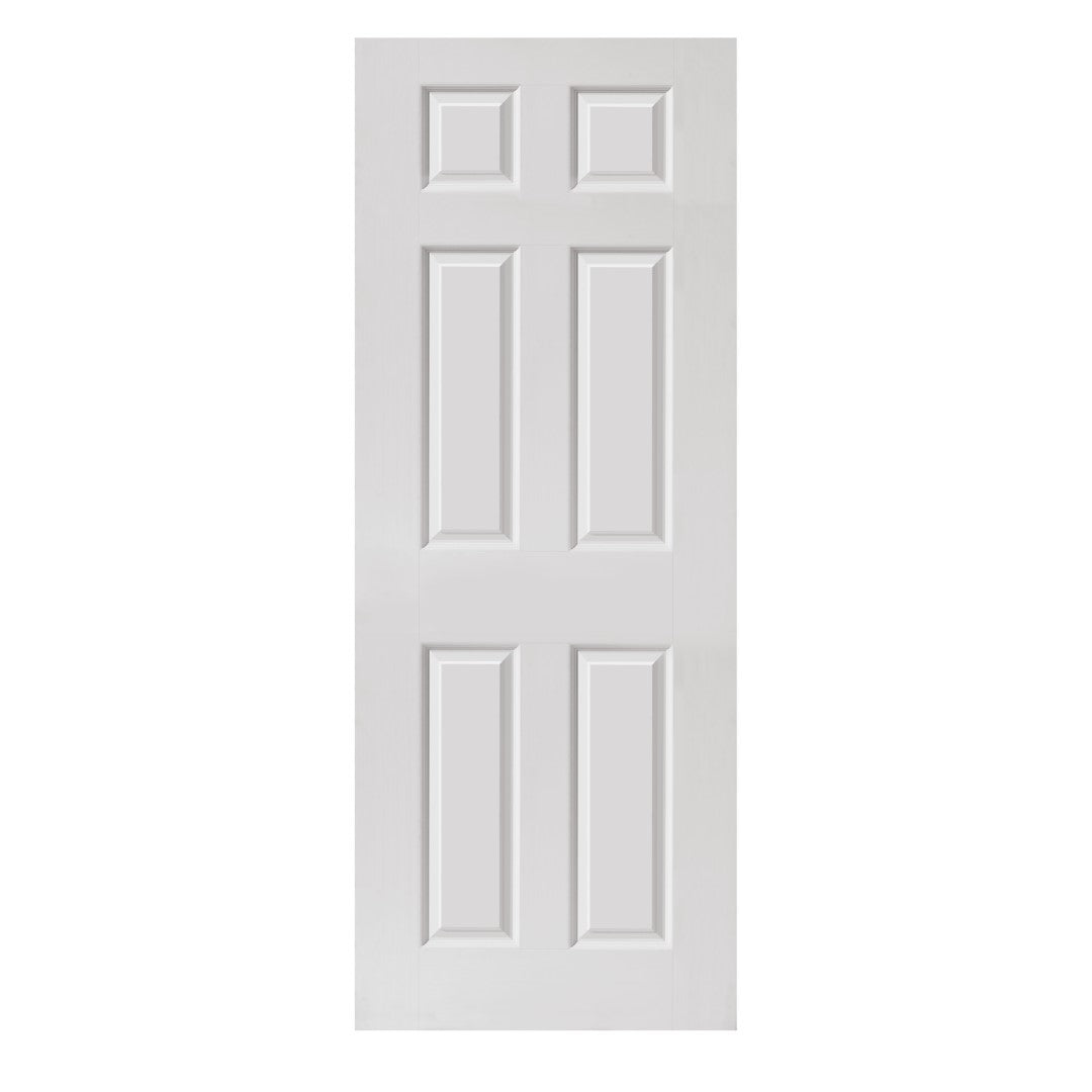 Image For JB Kind White Smooth 6 Moulded Panel Colonist Internal Door