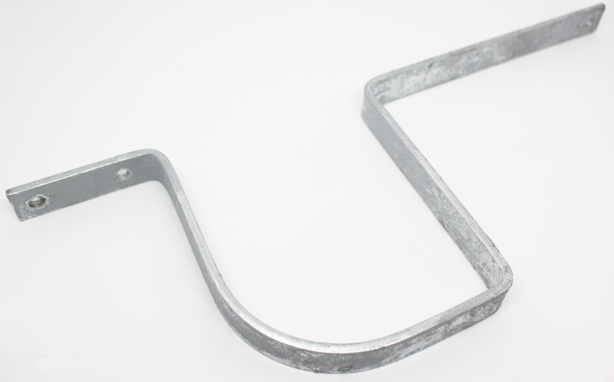 Image for Galvanised Ogee Type Bracket for Samac Snow Guards - 225mm