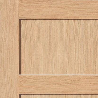 JB Kind Oak Snowdon Internal Door Unfinished 2040 X 726 X 40mm