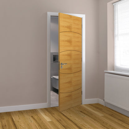 Image for JB Kind Oak Sol Pre-Finished Internal Fire Door