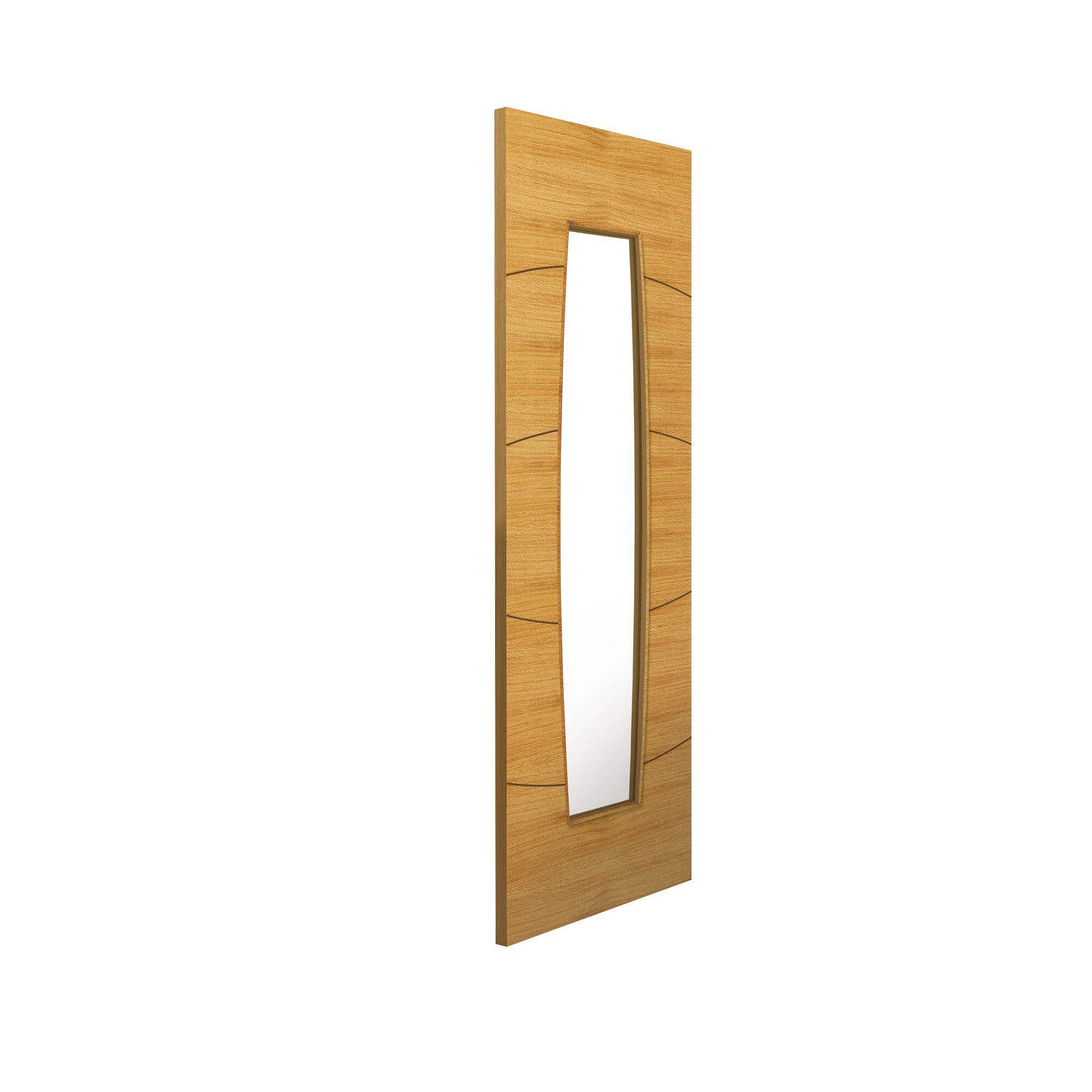 Image for JB Kind Oak Sol Glazed Pre-Finished Internal Door