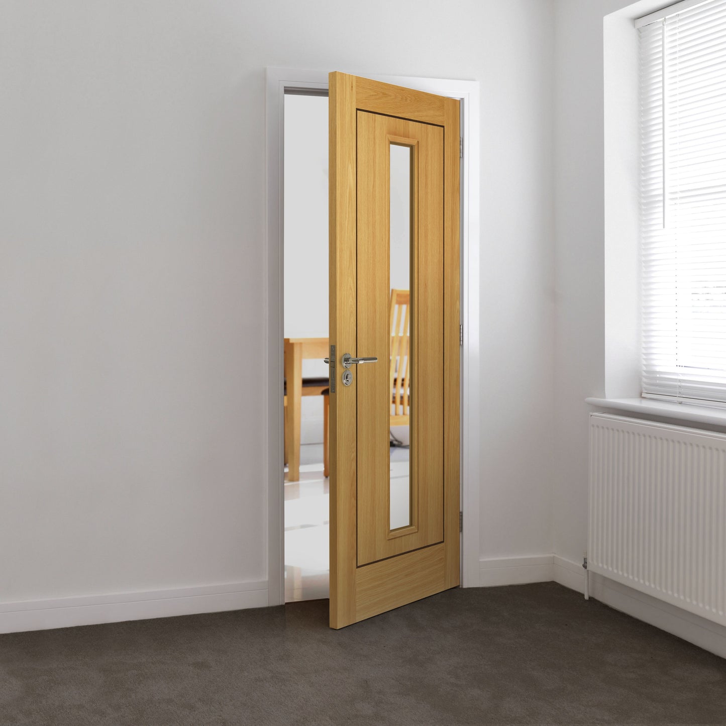 Image for JB Kind Oak Spencer Pre-Finished Internal Door