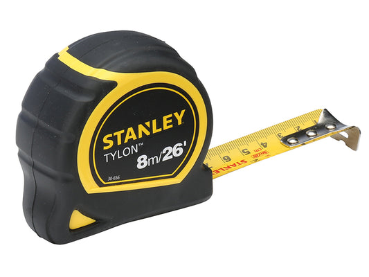 Stanley Tools Tylon™ Pocket Tape 8m/26ft (Width 25mm) Carded