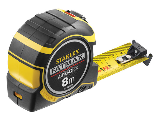 Stanley Tools FatMax® Autolock Pocket Tape 8m (Width 32mm) (Metric only)