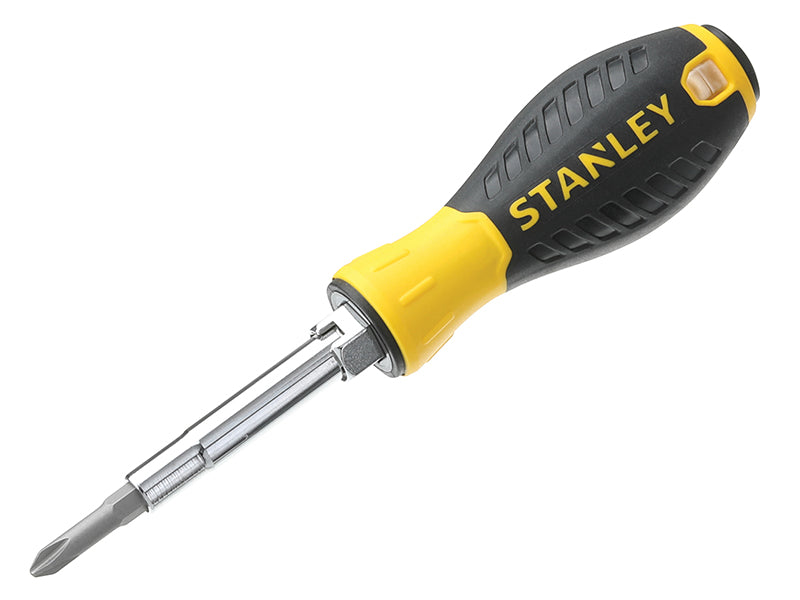 Stanley Tools 6 Way Screwdriver Carded