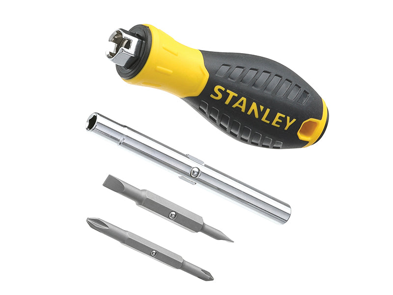 Stanley Tools 6 Way Screwdriver Carded