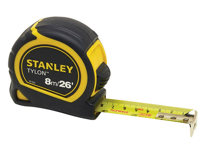 Stanley Tools Tylon™ Pocket Tape 8m/26ft (Width 25mm) Loose