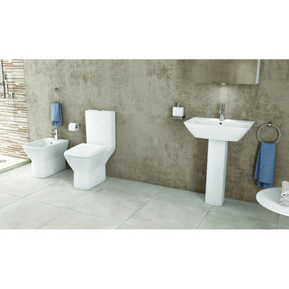 RAK Ceramics Summit 430mm Pedestal Basin 1 Tap Hole White