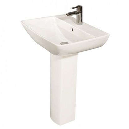 RAK Summit Basin & Full Pedestal 600mm Wide One Tap Hole